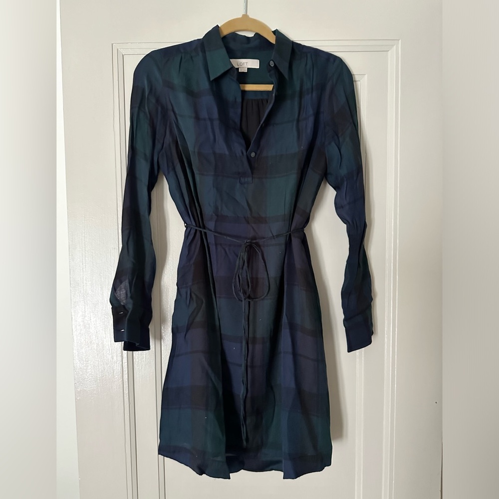 Loft Maternity shirt dress
